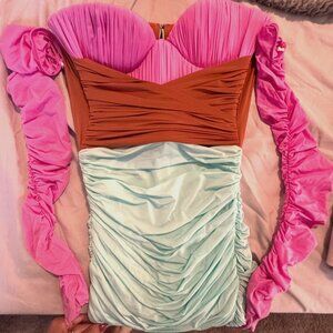 Alex Perry Ruched Dress